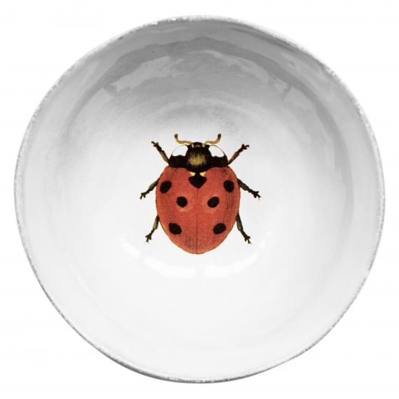 Assiette creuse Coccinelle