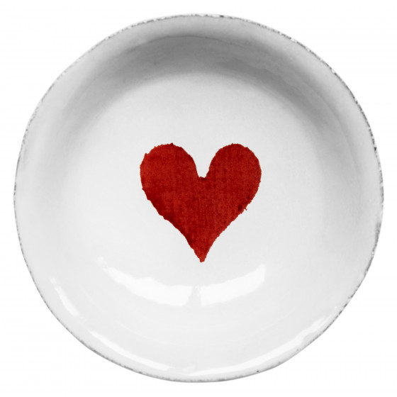 Red Heart Dish