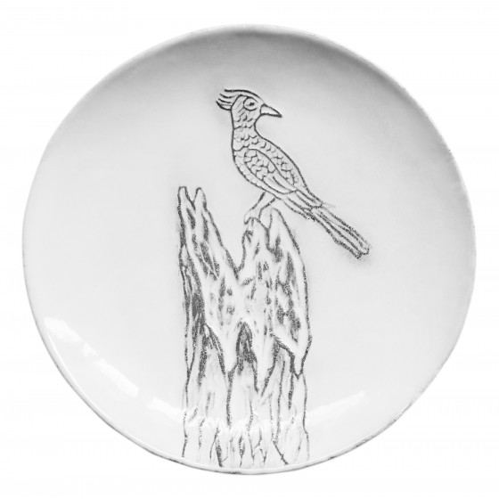 Petite assiette Forêt (oiseau)