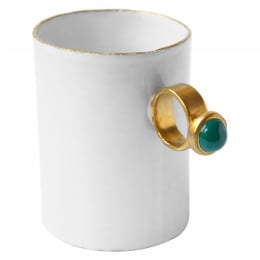 Tasse bague Verte