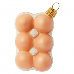 Mini 6 Egg Crate Ornament
