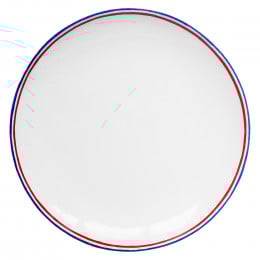 Assiette creuse Tricolore
