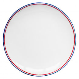 Assiette creuse Tricolore