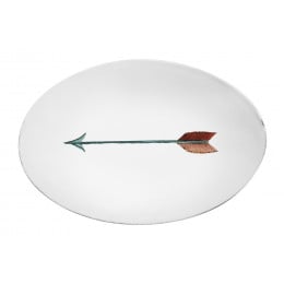 Oval Arrow Platter