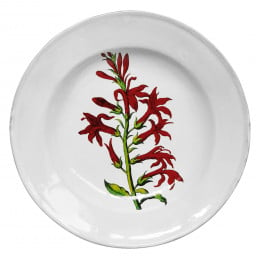 Cardinal Flower Soup Plate