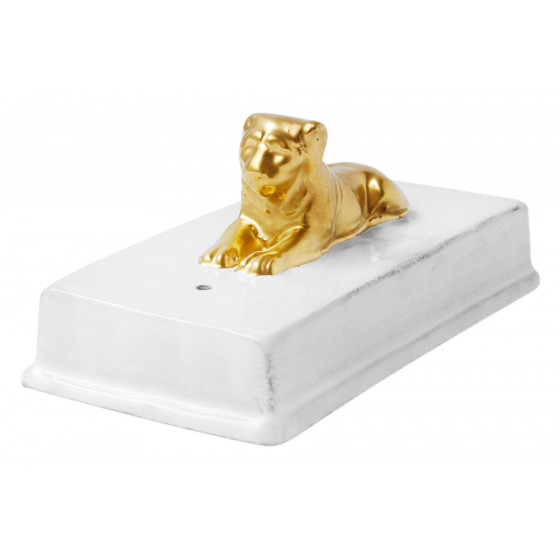 Golden Lion Incense Burner