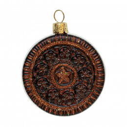 Biscuit chocolat avec fourré vanille