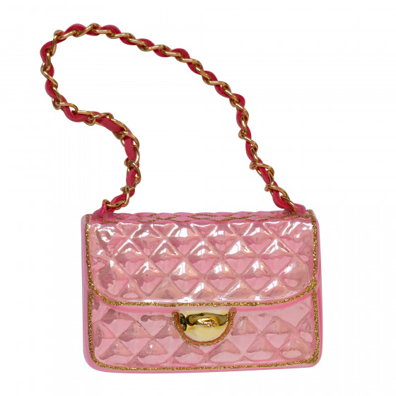 Pink Quilted Fashion Bag