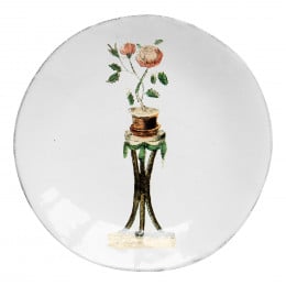 Small Rosebush Plate