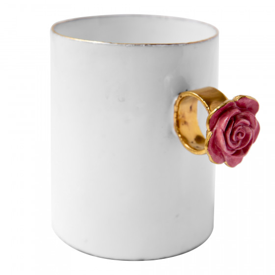 Tasse bague Rose