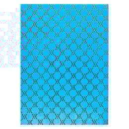 Monogramme Notebook (Bright Blue)
