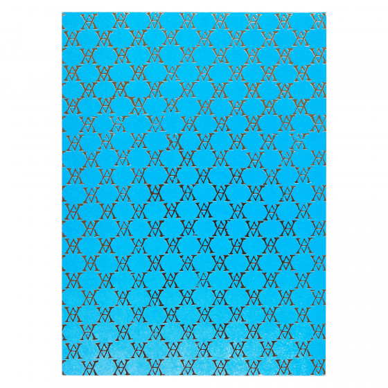 Monogramme Notebook (Bright Blue)