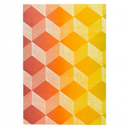 Medium Notebook (Pink and Yellow)