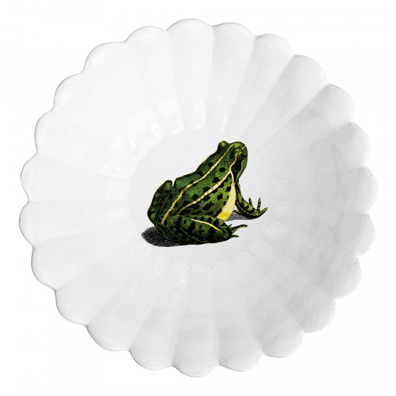 Sitting Frog Large Salad Bowl