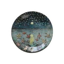 Small Starfish & Starry Night Plate