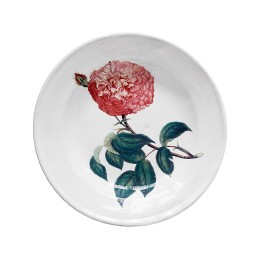 Assiette creuse rose alternate