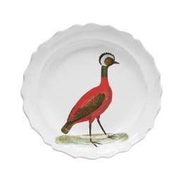 Red Peruvian Hen Soup Plate