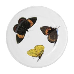 Medium Three Butterflies Plate