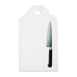 Black Knife Cutting Board