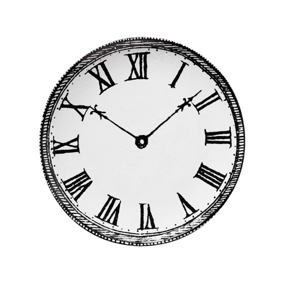 Timepiece Dessert Plate