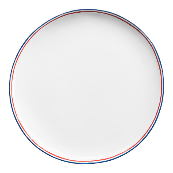 Tricolore Large Plate