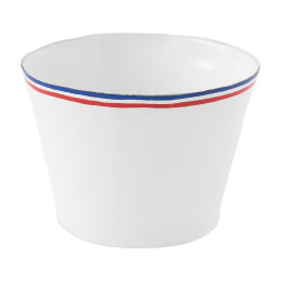 Très grande tasse sans anse Tricolore