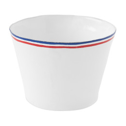 Very Large Cup Tricolore Without Handle