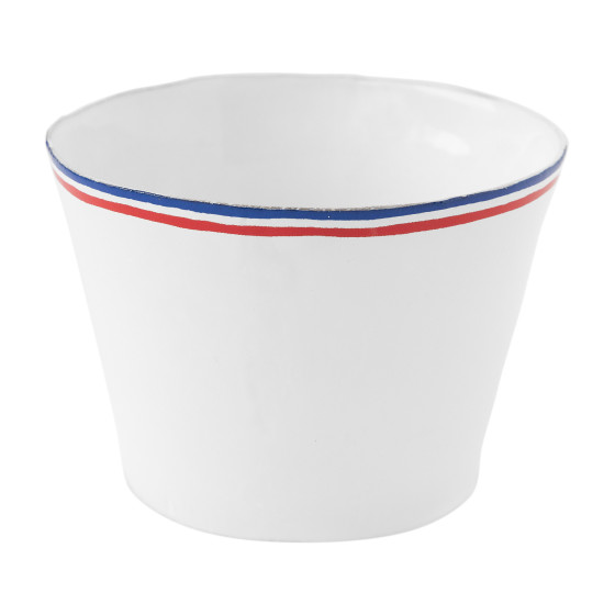 Très grande tasse sans anse Tricolore