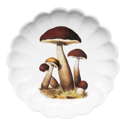 Plat creux Grappe de champignons