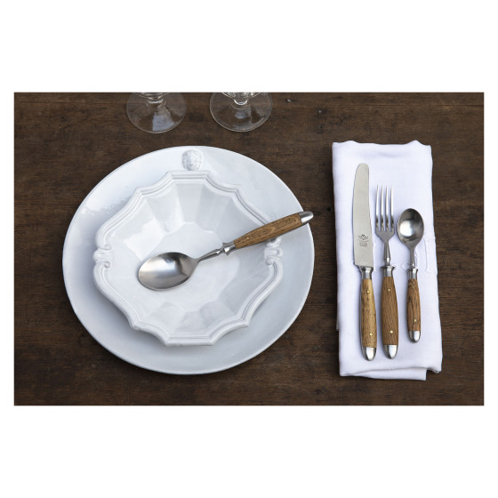 Eichenlaub Light Oak Cutlery Set