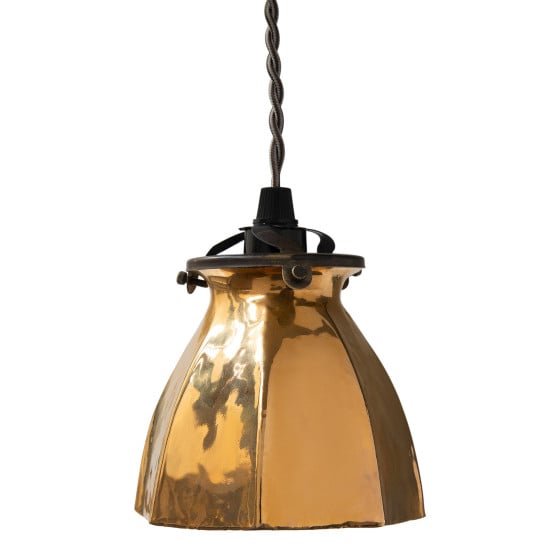 Révolution Small Lampshade Golden Exterior