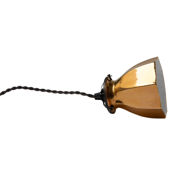 Révolution Small Lampshade Golden Exterior