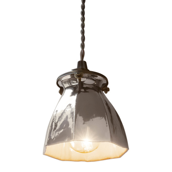 Révolution Small Lampshade Platinum Exterior