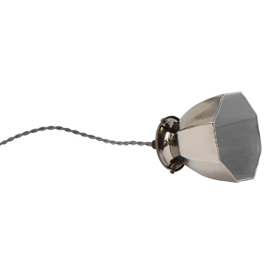 Lampe suspendue Révolution extérieur platine