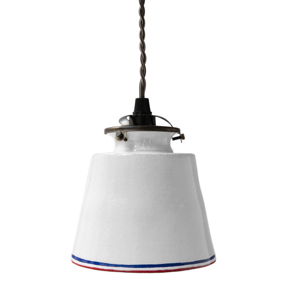 Petite lampe suspendue Tricolore