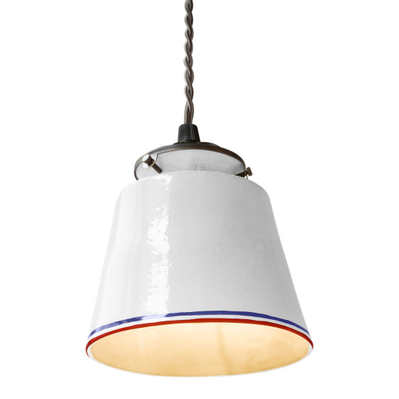 Petite lampe suspendue Tricolore