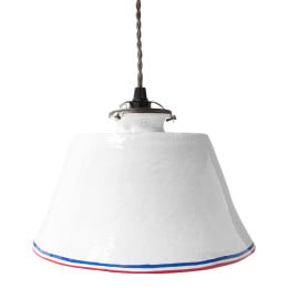 Grande lampe suspendue Tricolore