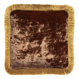 Coussin Cognac