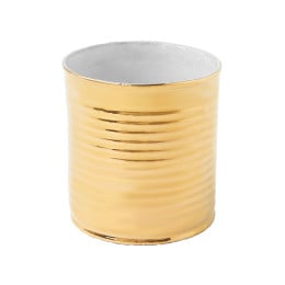 Vase moyen Conserve - extérieur doré