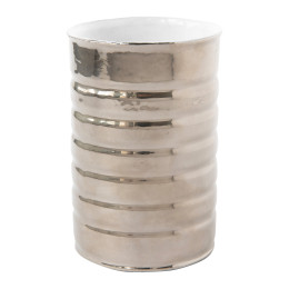 Petit vase Conserve - extérieur platine