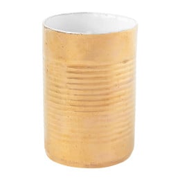 Tall Mini Conserve Vase (Golden Exterior)