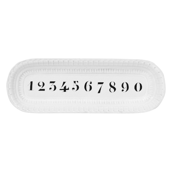 Numbers Platter Numbers Platter