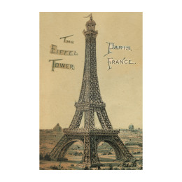 Carte postale The Eiffel Tower