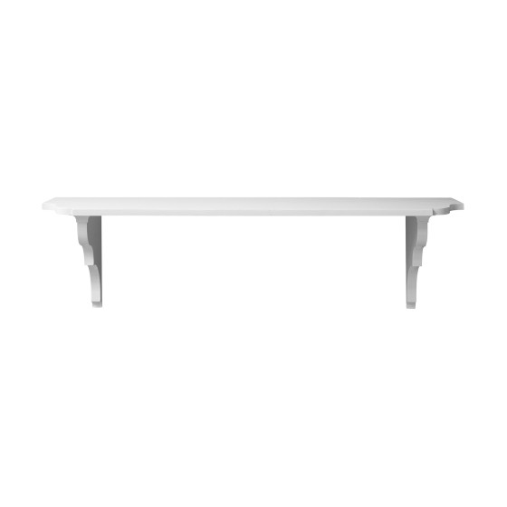 Arlette Shelf 3 - White Lacquered Finish