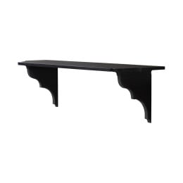 Arlette Shelf 3 -  Black Waxed Finish