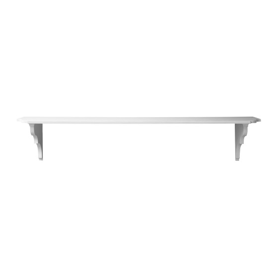Arlette Shelf 4 -  White Lacquered Finish