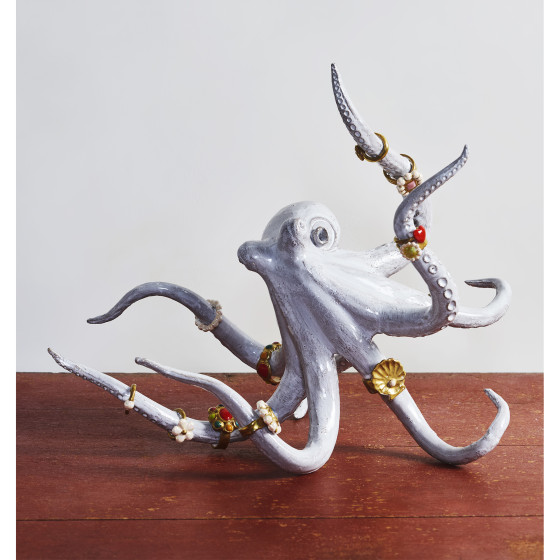 Octopus Ornament with Rings