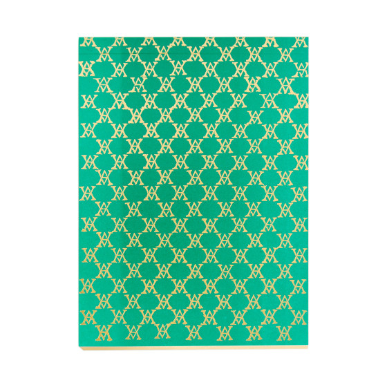 Large Monogramme Notepad (Green)
