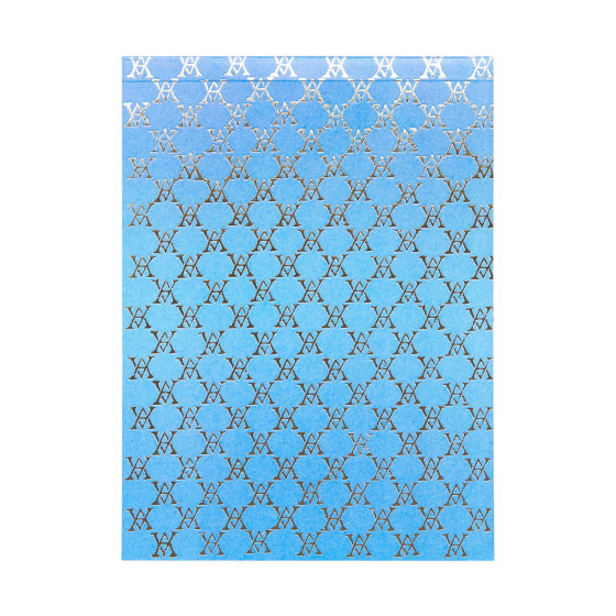 Large Monogramme Notepad (Blue)