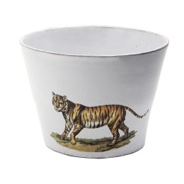 Large Felis Tigris Cup without Handle